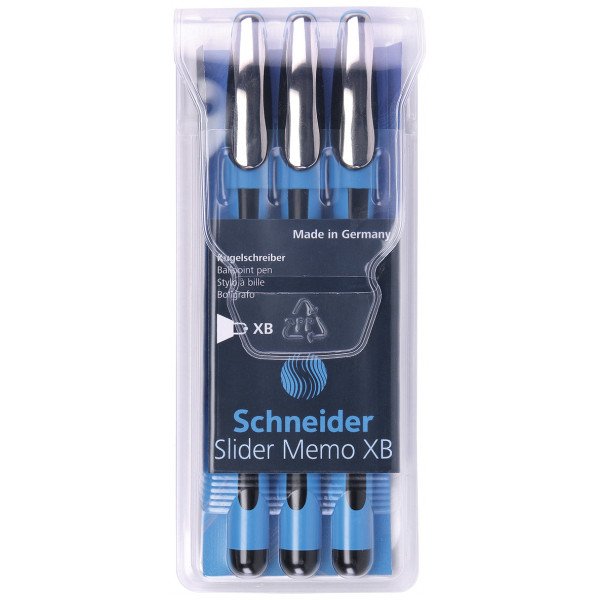 Wholesale Schneider Memo Ballpoint Pen XB (Extra Bold, Black)